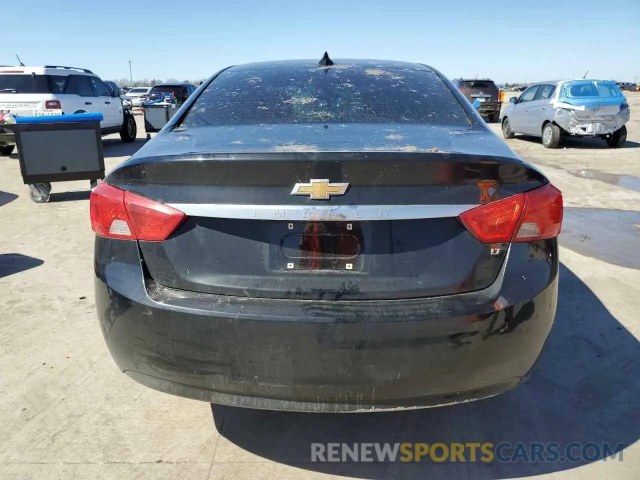 6 fotografías del automóvil dañado 1G11Z5SA9KU140677 CHEVROLET IMPALA 2019