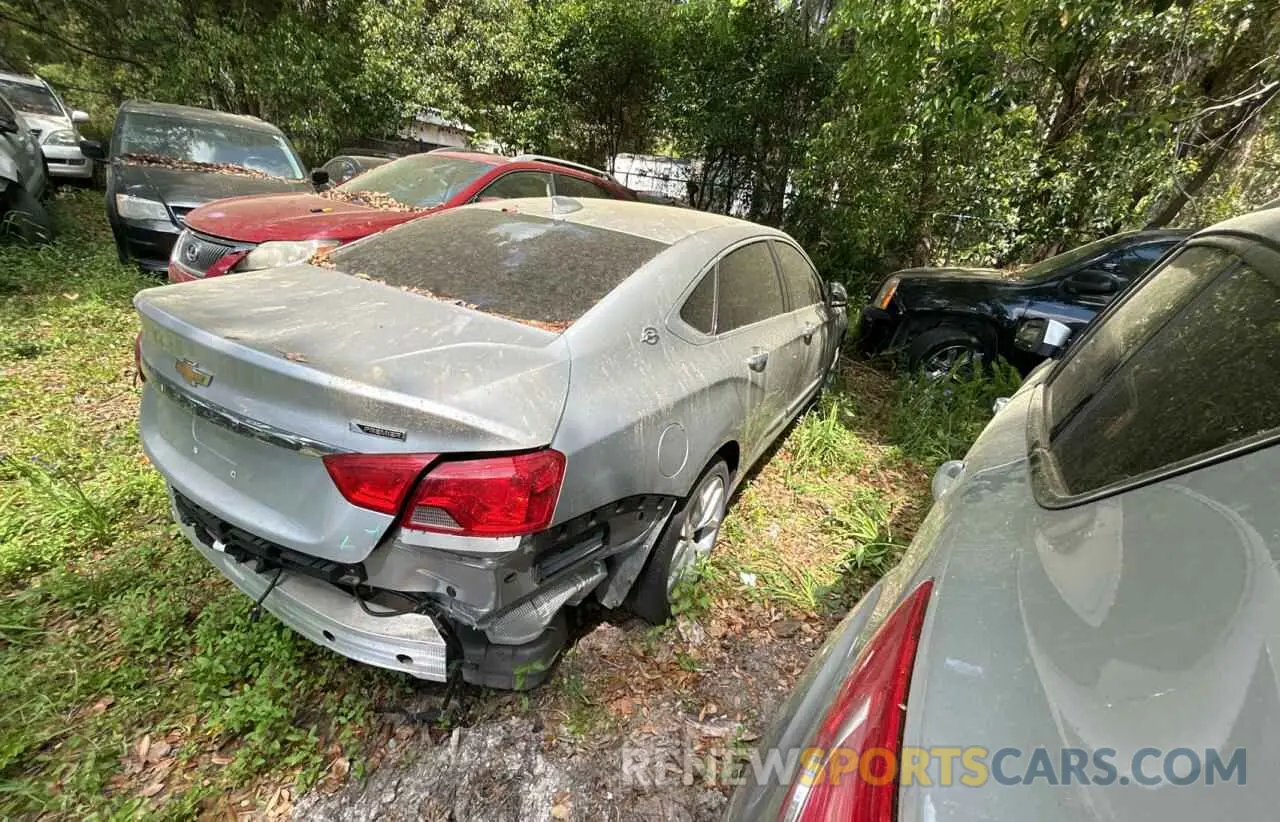 4 fotografías del automóvil dañado 2G1105S32K9139783 CHEVROLET IMPALA 2019