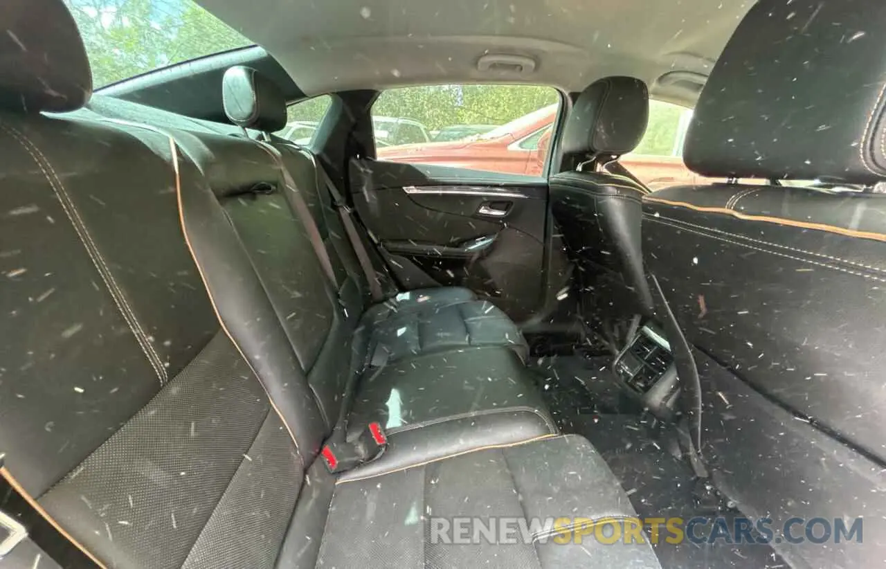 6 fotografías del automóvil dañado 2G1105S32K9139783 CHEVROLET IMPALA 2019