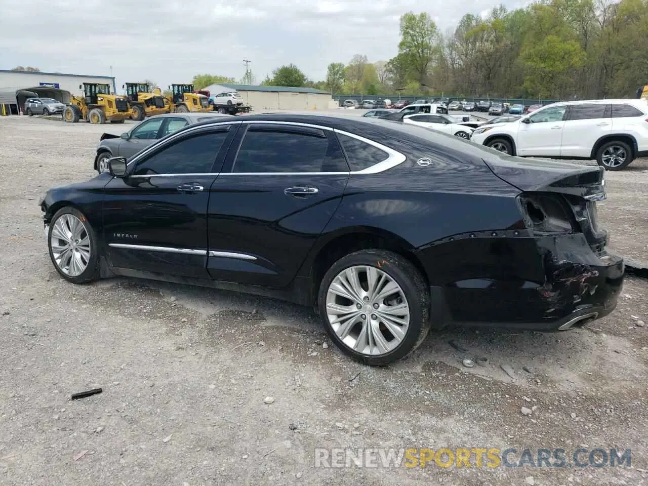 2 fotografías del automóvil dañado 2G1105S36K9152780 CHEVROLET IMPALA 2019