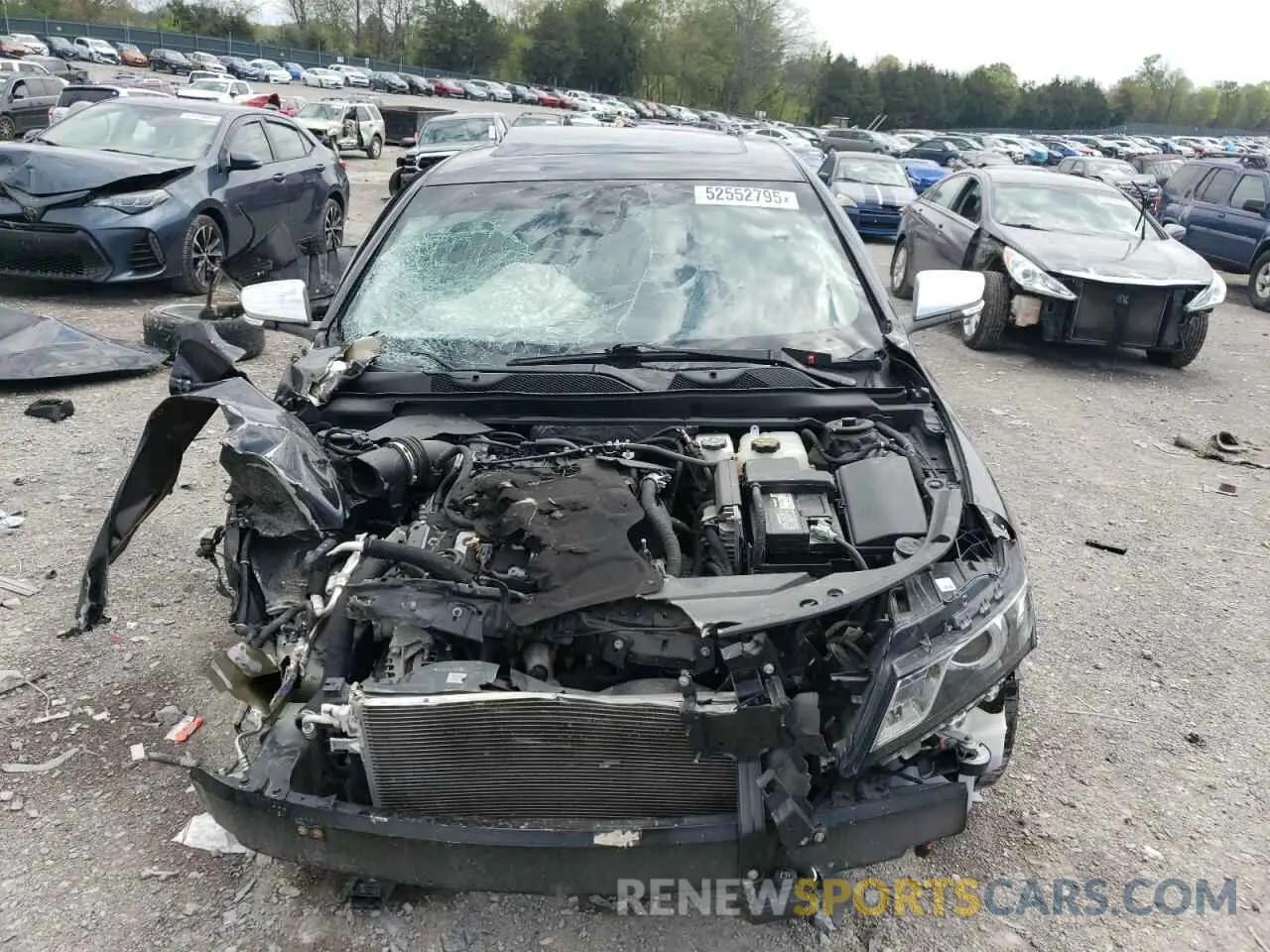 5 fotografías del automóvil dañado 2G1105S36K9152780 CHEVROLET IMPALA 2019