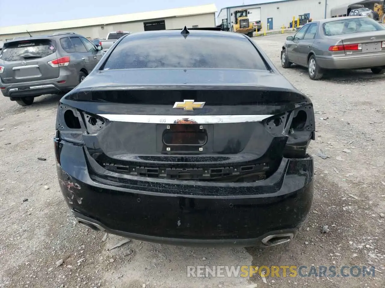 6 fotografías del automóvil dañado 2G1105S36K9152780 CHEVROLET IMPALA 2019