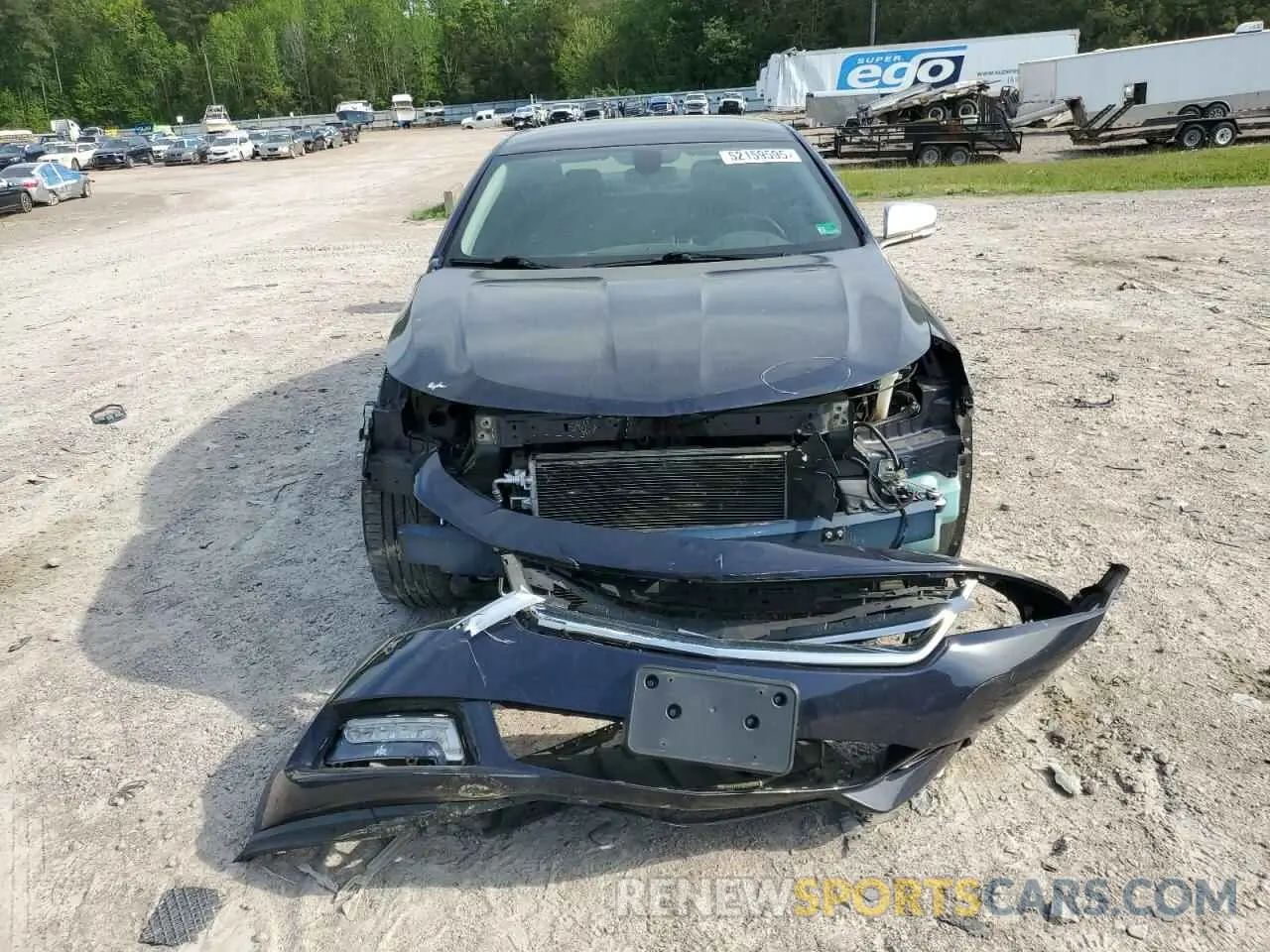 5 fotografías del automóvil dañado 2G1105S37K9121764 CHEVROLET IMPALA 2019