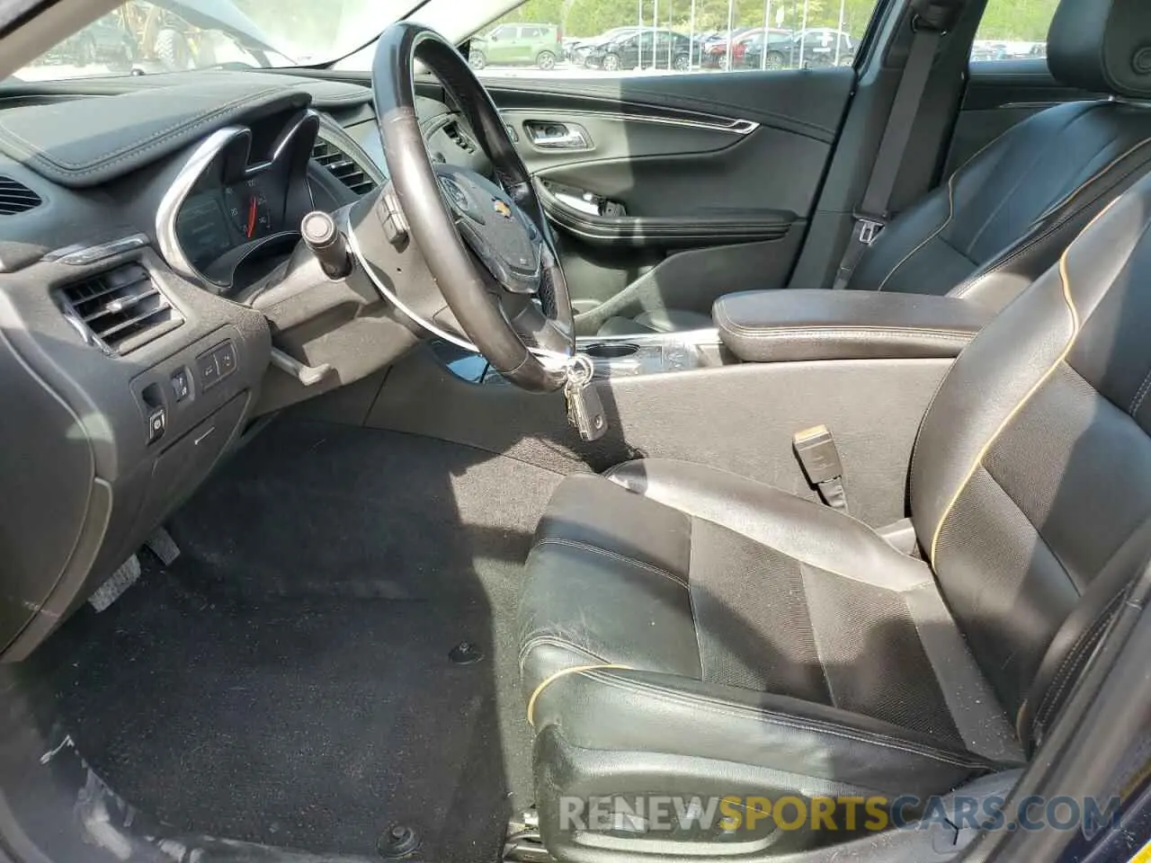 7 fotografías del automóvil dañado 2G1105S37K9121764 CHEVROLET IMPALA 2019