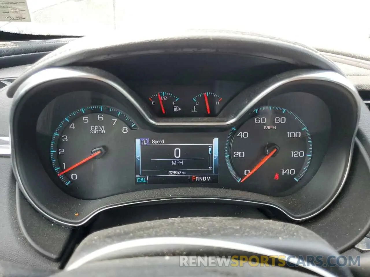 9 fotografías del automóvil dañado 2G1105S37K9121764 CHEVROLET IMPALA 2019