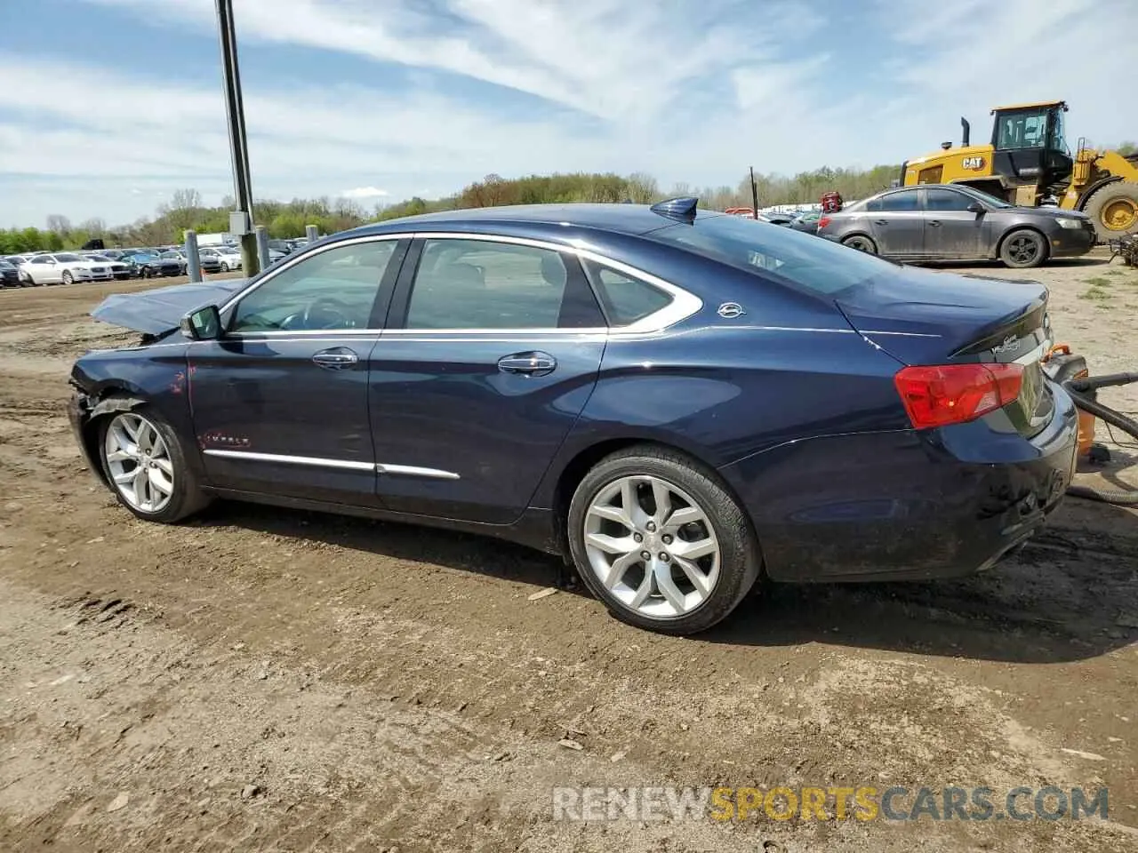 2 fotografías del automóvil dañado 2G1105S38K9107873 CHEVROLET IMPALA 2019