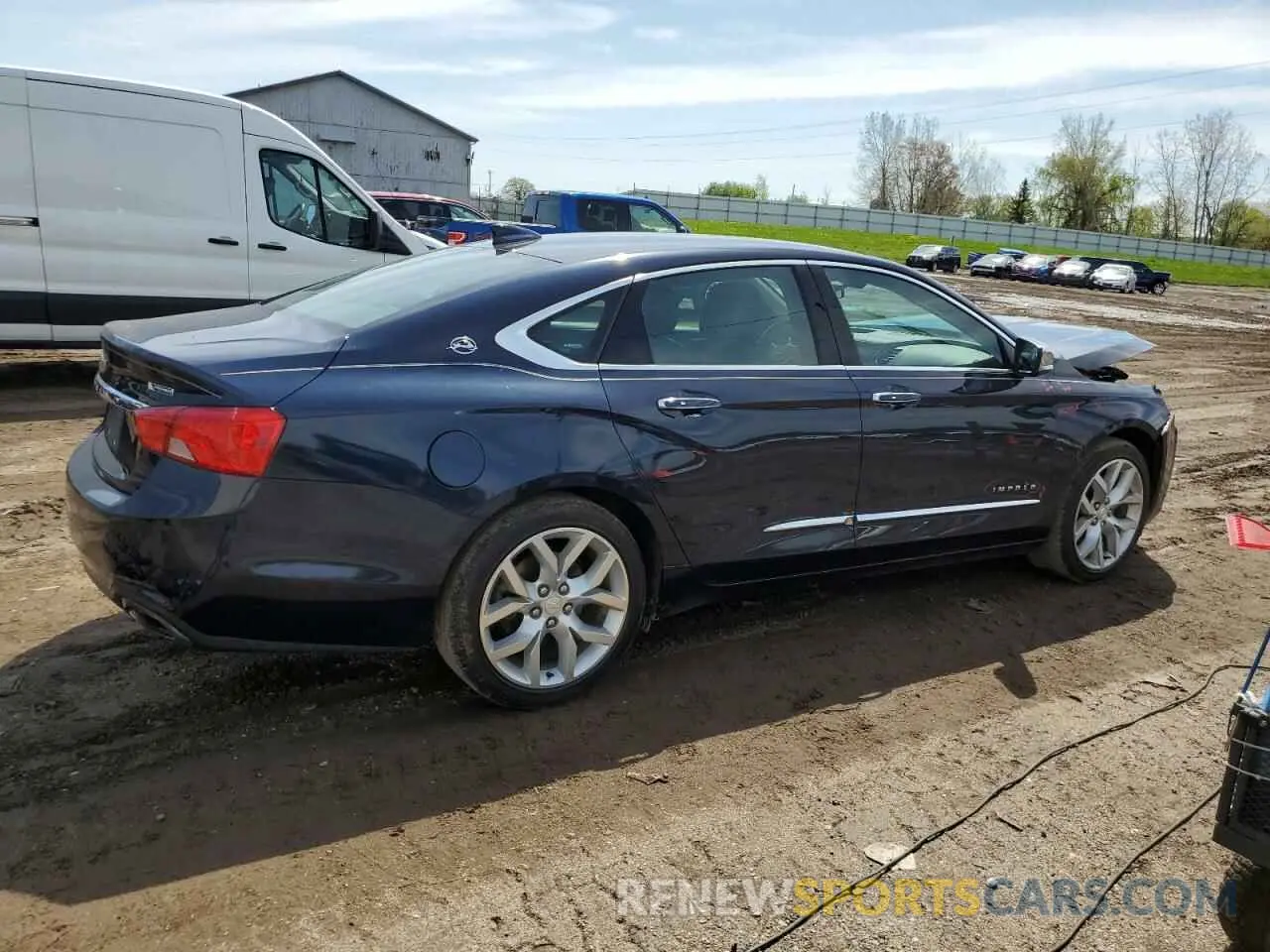 3 fotografías del automóvil dañado 2G1105S38K9107873 CHEVROLET IMPALA 2019