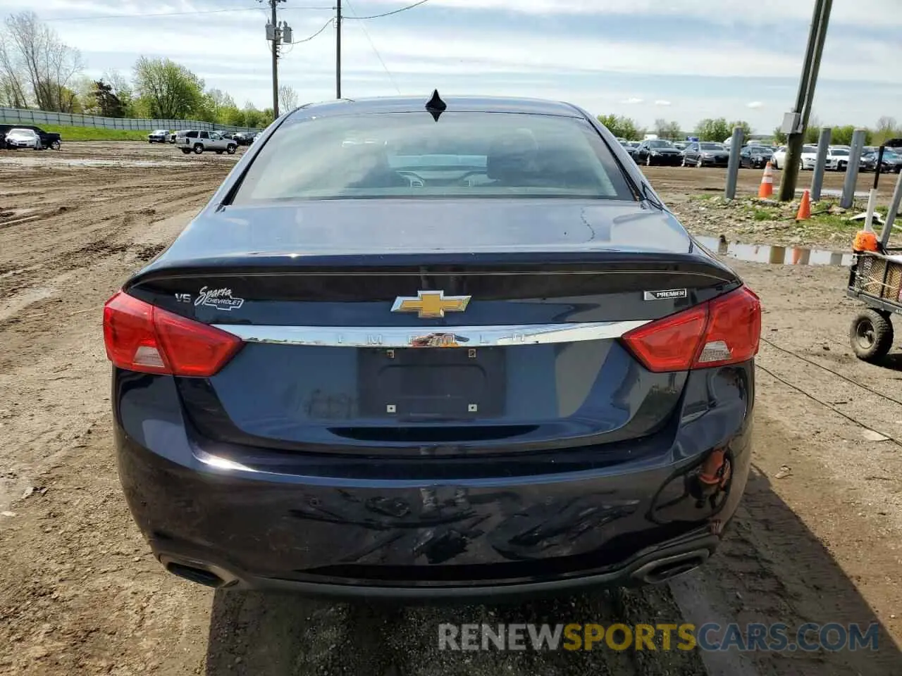 6 fotografías del automóvil dañado 2G1105S38K9107873 CHEVROLET IMPALA 2019