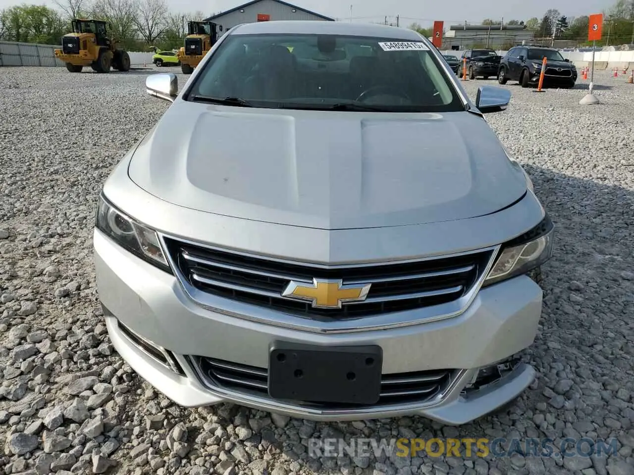5 fotografías del automóvil dañado 2G1105S38K9108389 CHEVROLET IMPALA 2019