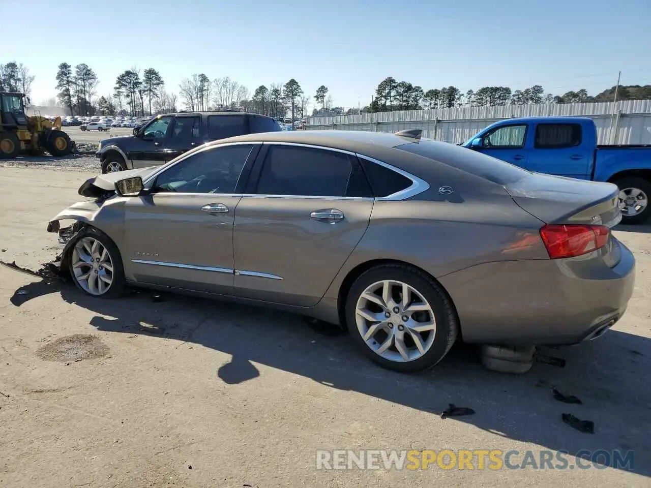 2 fotografías del automóvil dañado 2G1105S38K9146141 CHEVROLET IMPALA 2019