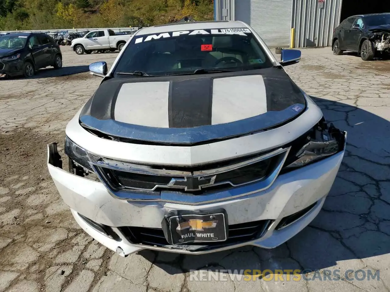 5 fotografías del automóvil dañado 2G1105S39K9128067 CHEVROLET IMPALA 2019