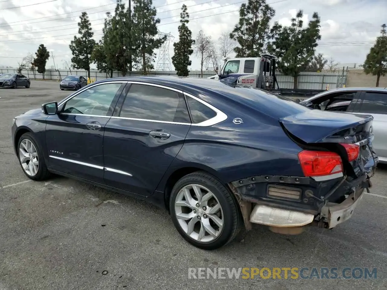2 fotografías del automóvil dañado 2G1105S39K9132085 CHEVROLET IMPALA 2019