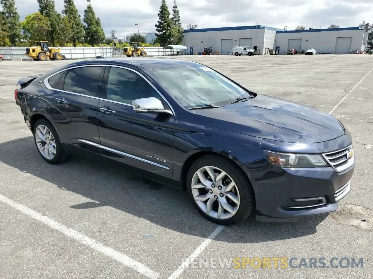 4 fotografías del automóvil dañado 2G1105S39K9132085 CHEVROLET IMPALA 2019