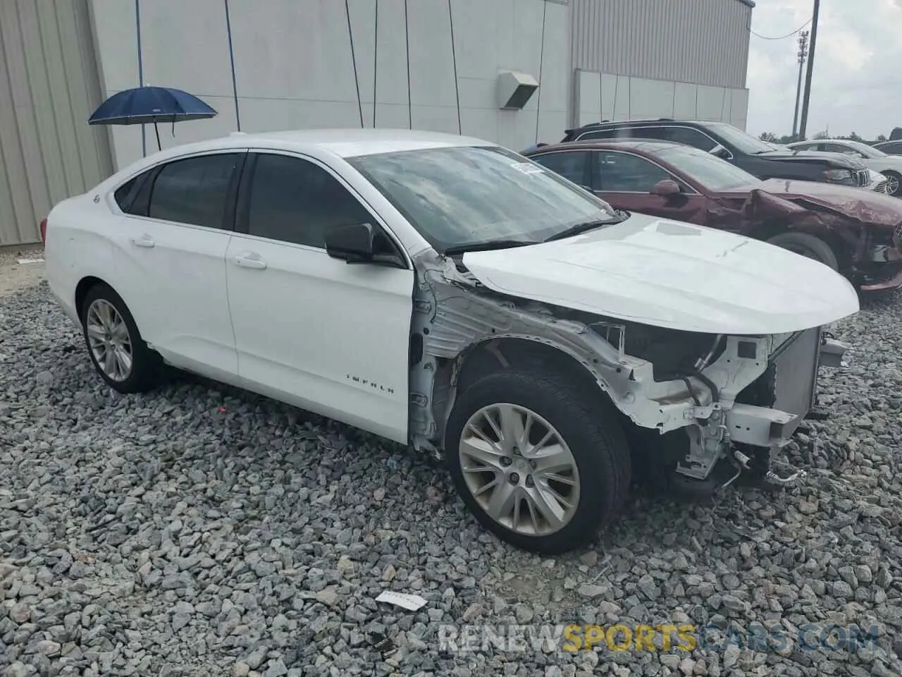4 fotografías del automóvil dañado 2G11X5S33K9109350 CHEVROLET IMPALA 2019