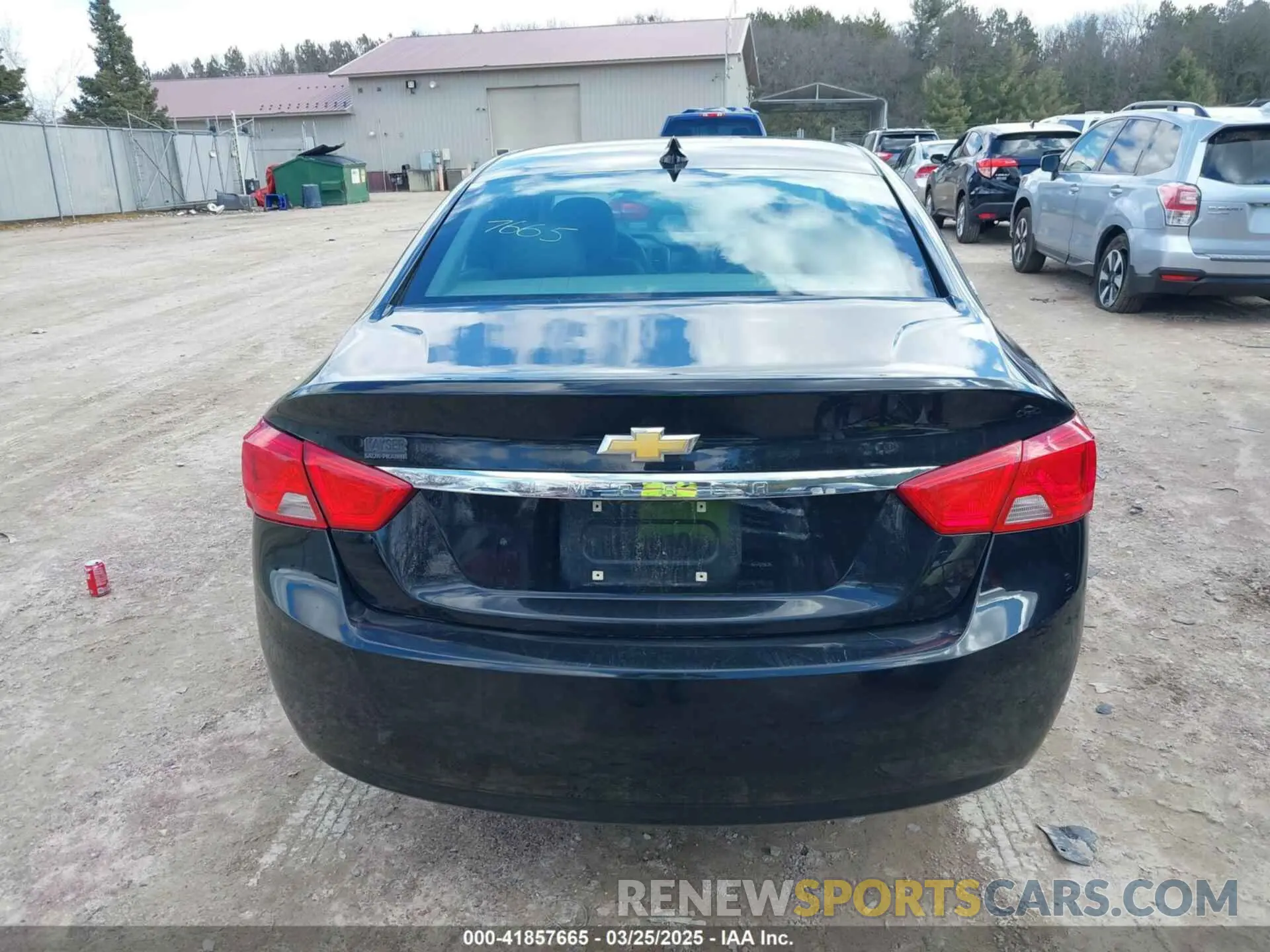 16 fotografías del automóvil dañado 2G11X5SA2K9139499 CHEVROLET IMPALA 2019