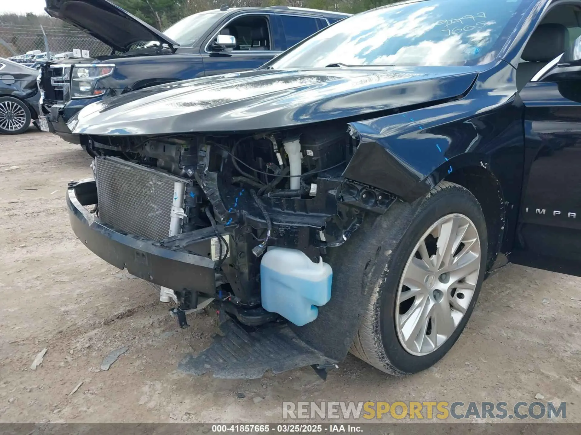 18 fotografías del automóvil dañado 2G11X5SA2K9139499 CHEVROLET IMPALA 2019