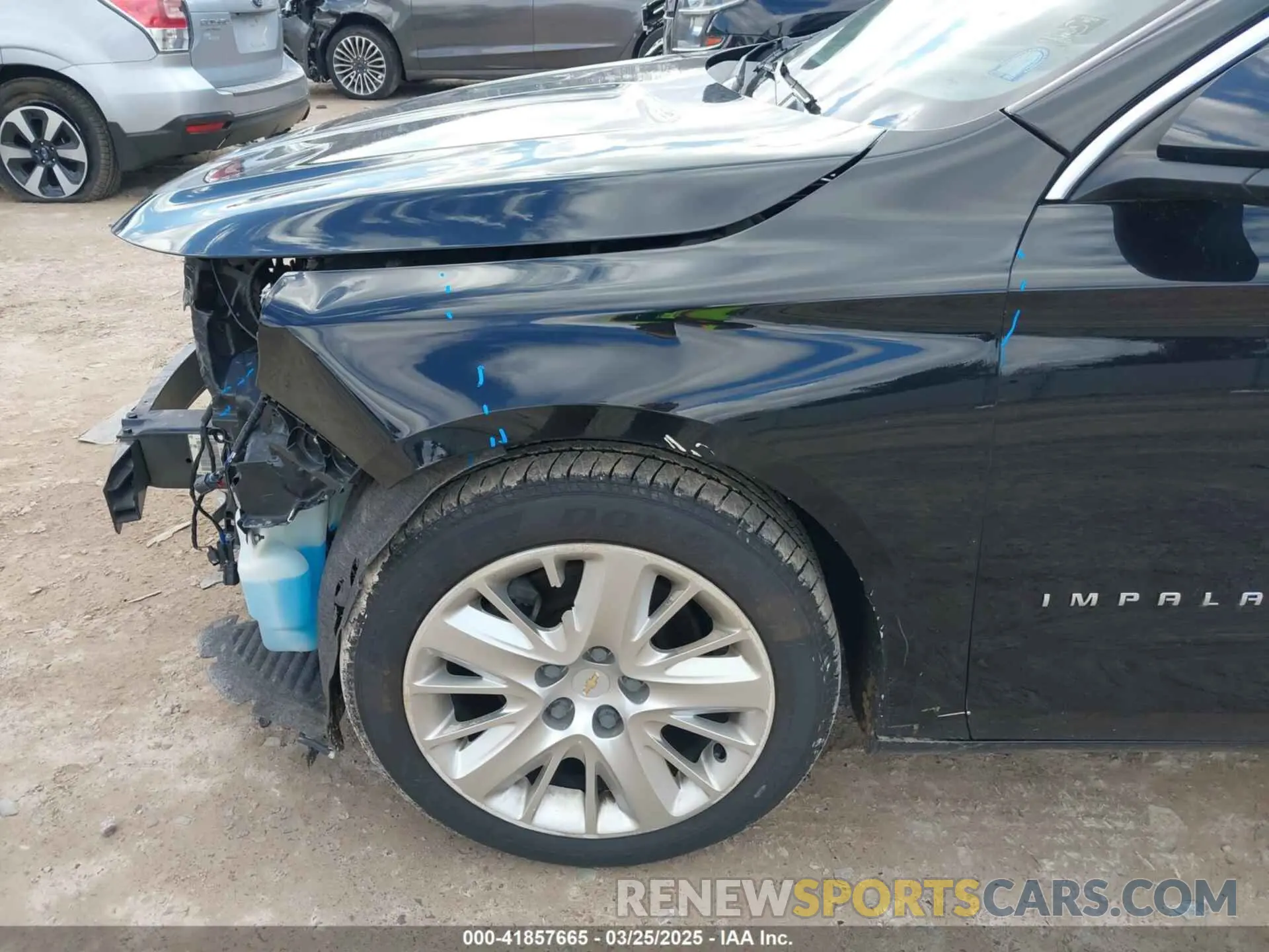 19 fotografías del automóvil dañado 2G11X5SA2K9139499 CHEVROLET IMPALA 2019