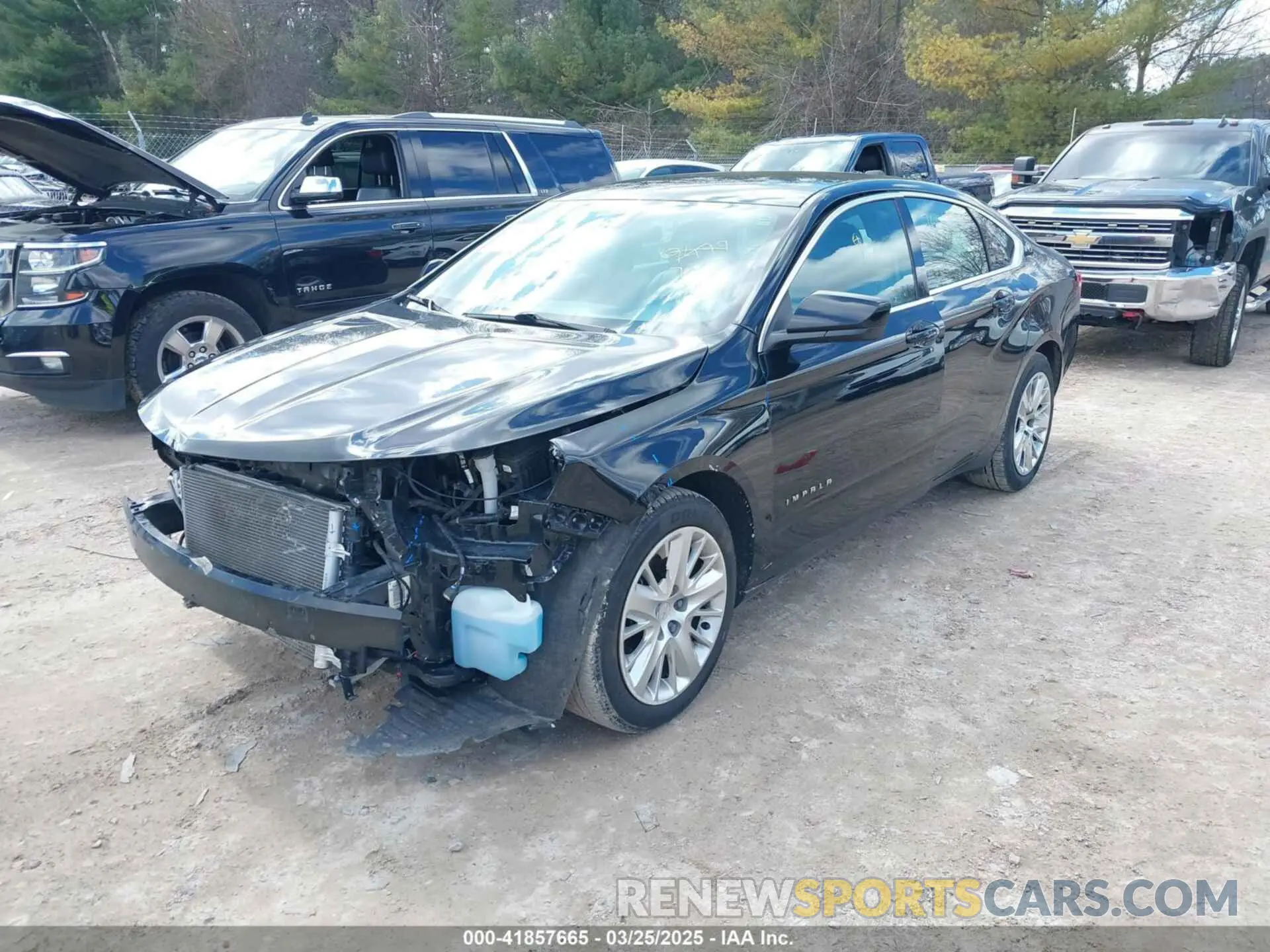 2 fotografías del automóvil dañado 2G11X5SA2K9139499 CHEVROLET IMPALA 2019