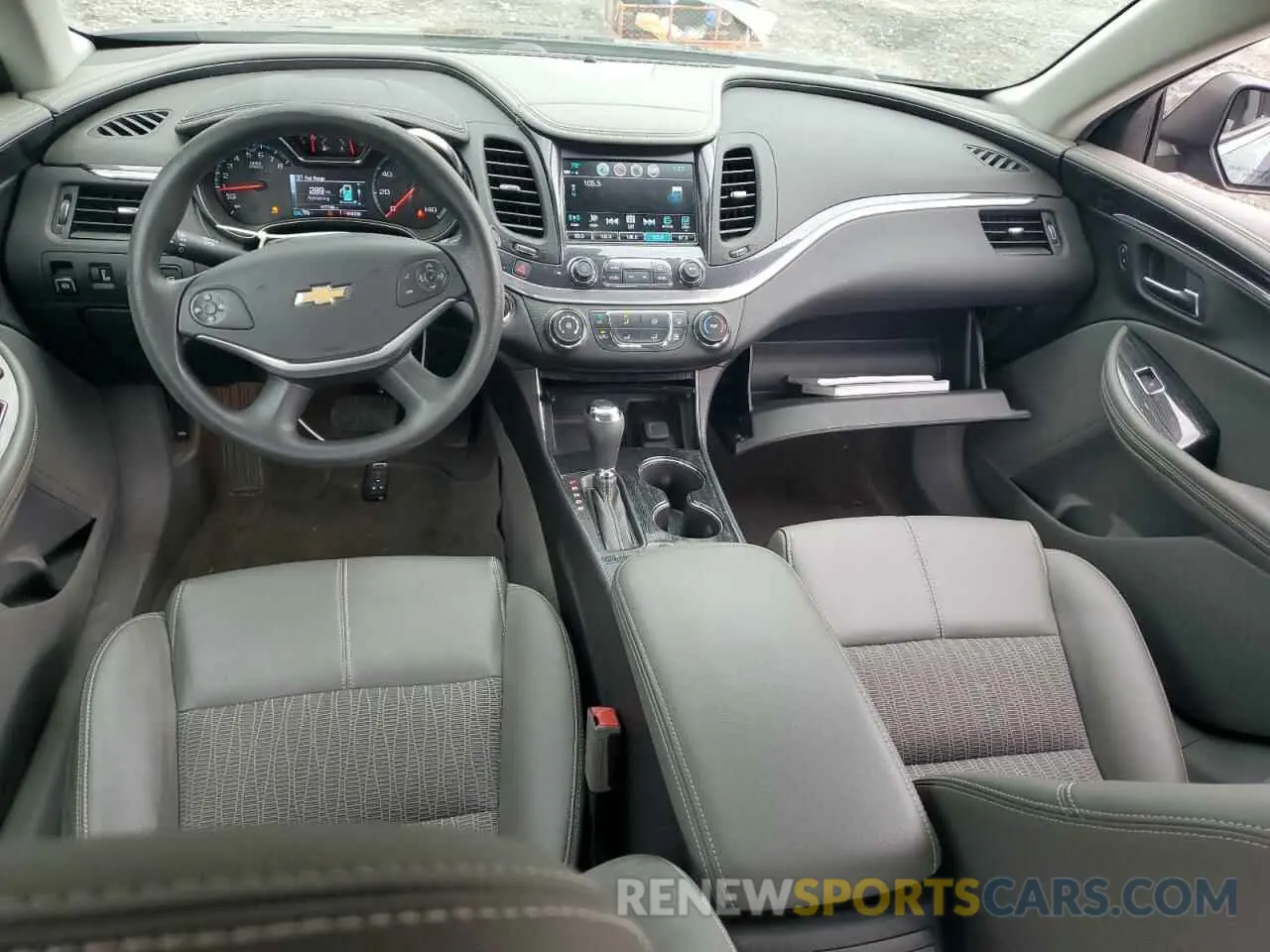 8 fotografías del automóvil dañado 2G11X5SA7K9115702 CHEVROLET IMPALA 2019