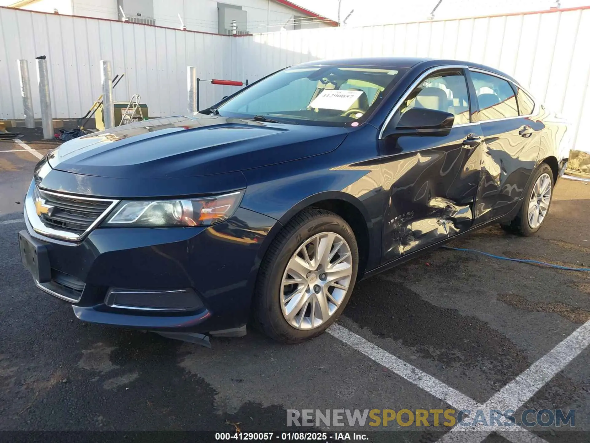 2 fotografías del automóvil dañado 2G11X5SA9K9127169 CHEVROLET IMPALA 2019