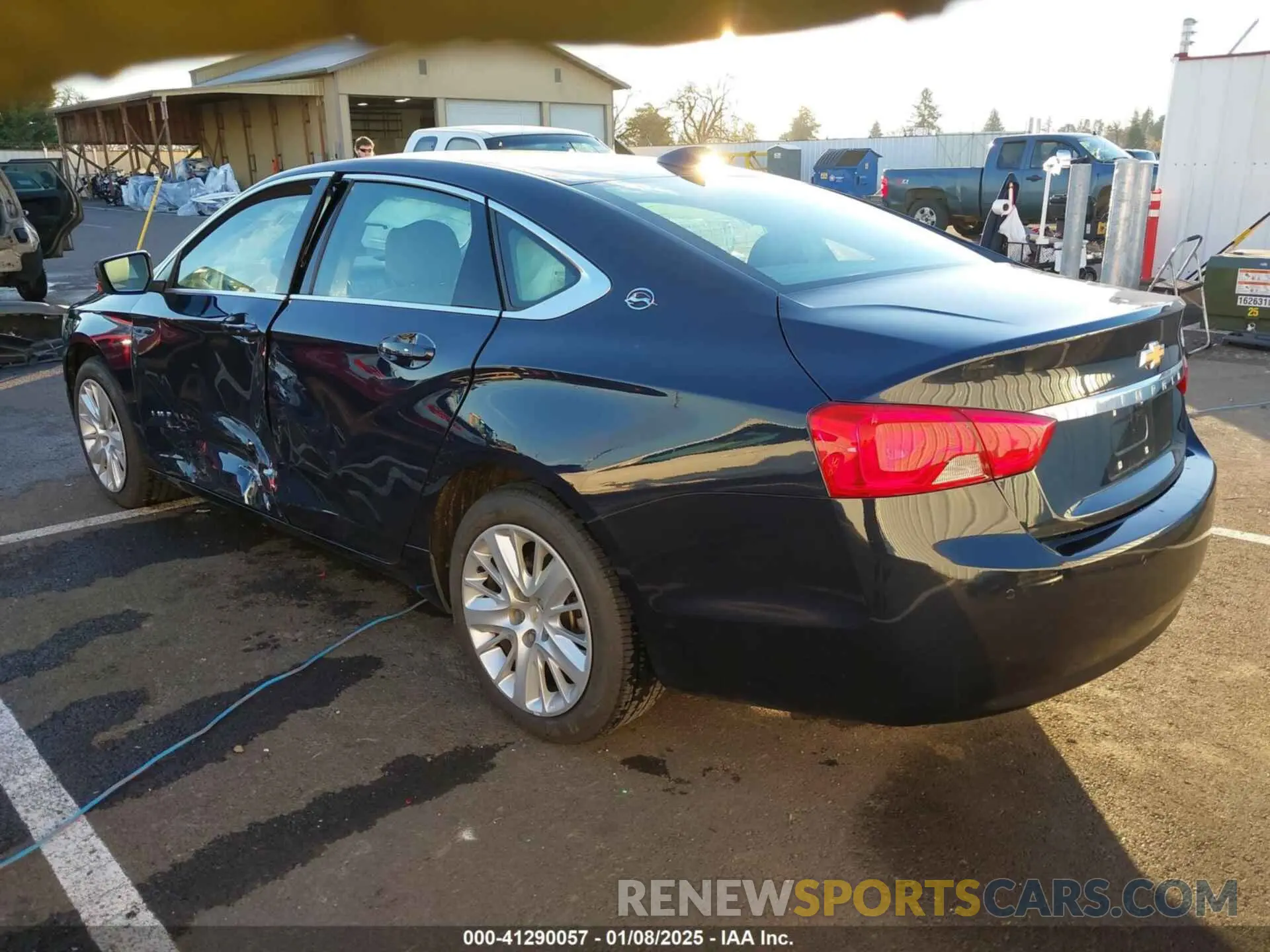 3 fotografías del automóvil dañado 2G11X5SA9K9127169 CHEVROLET IMPALA 2019