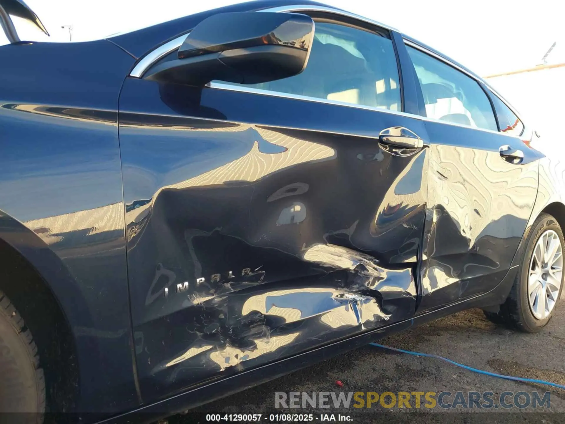 6 fotografías del automóvil dañado 2G11X5SA9K9127169 CHEVROLET IMPALA 2019