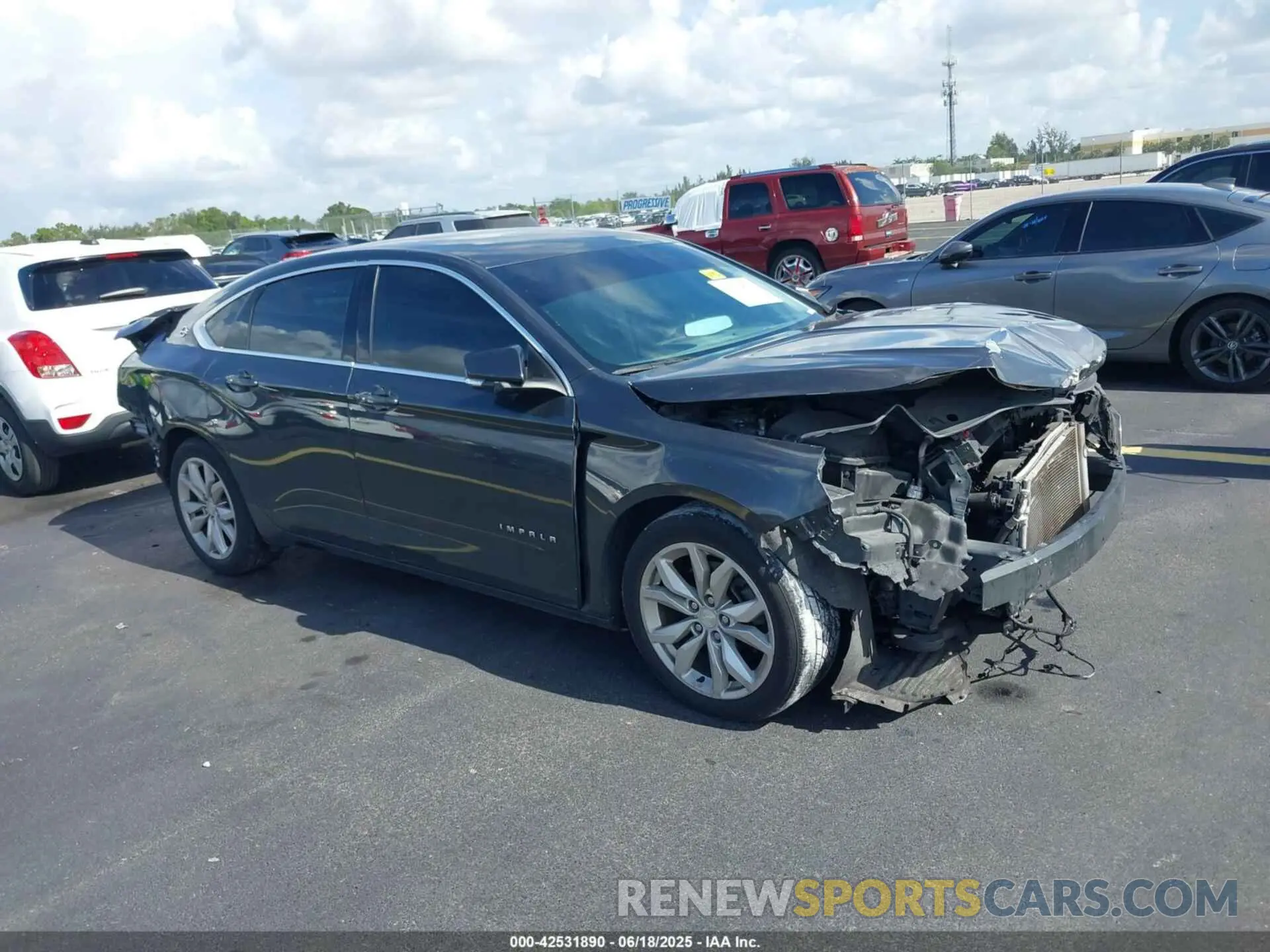 1 fotografías del automóvil dañado 2G11Z5S30K9114225 CHEVROLET IMPALA 2019