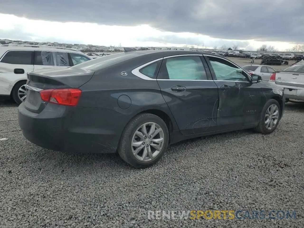3 fotografías del automóvil dañado 2G11Z5S31K9153390 CHEVROLET IMPALA 2019