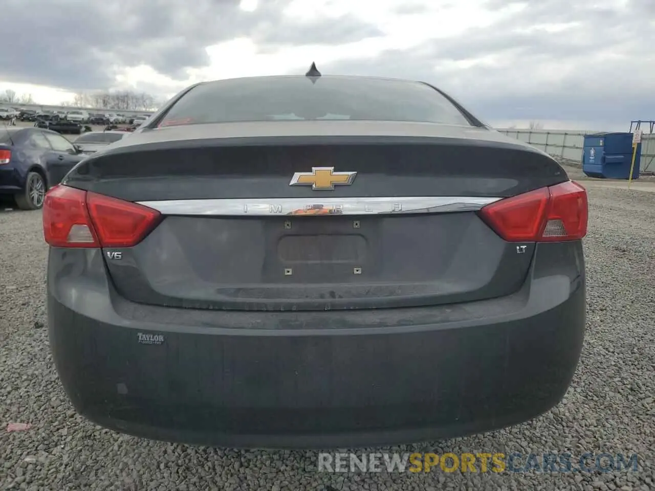 6 fotografías del automóvil dañado 2G11Z5S31K9153390 CHEVROLET IMPALA 2019