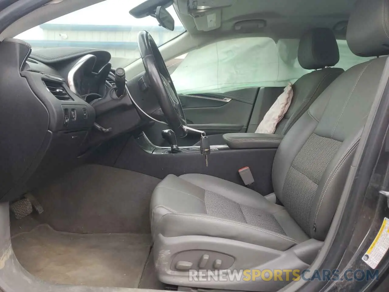 7 fotografías del automóvil dañado 2G11Z5S31K9153390 CHEVROLET IMPALA 2019