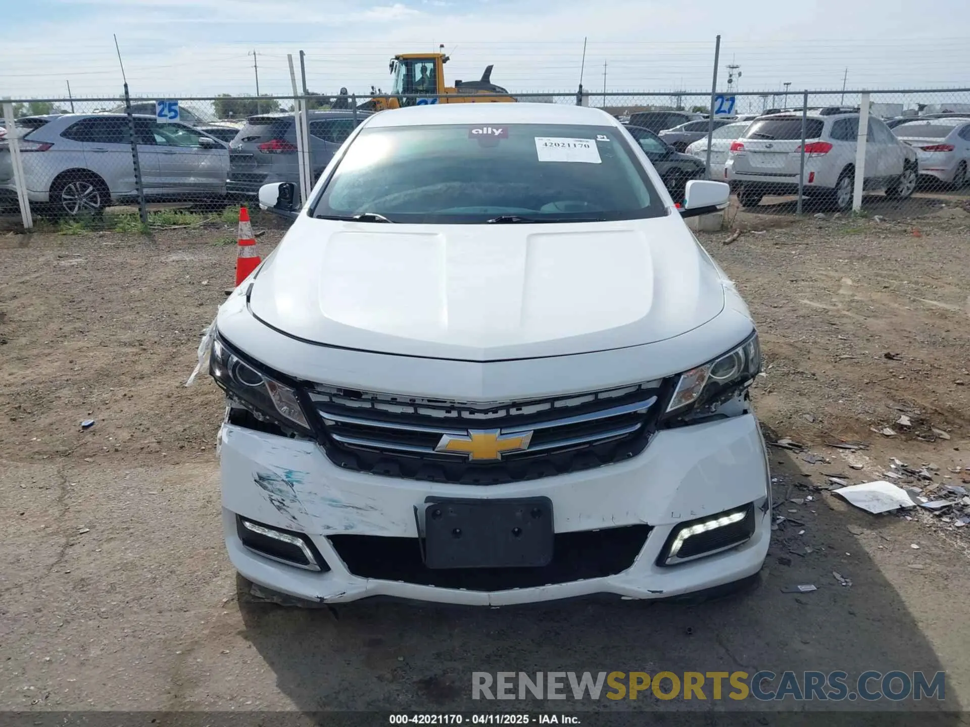 12 fotografías del automóvil dañado 2G11Z5S33K9109844 CHEVROLET IMPALA 2019