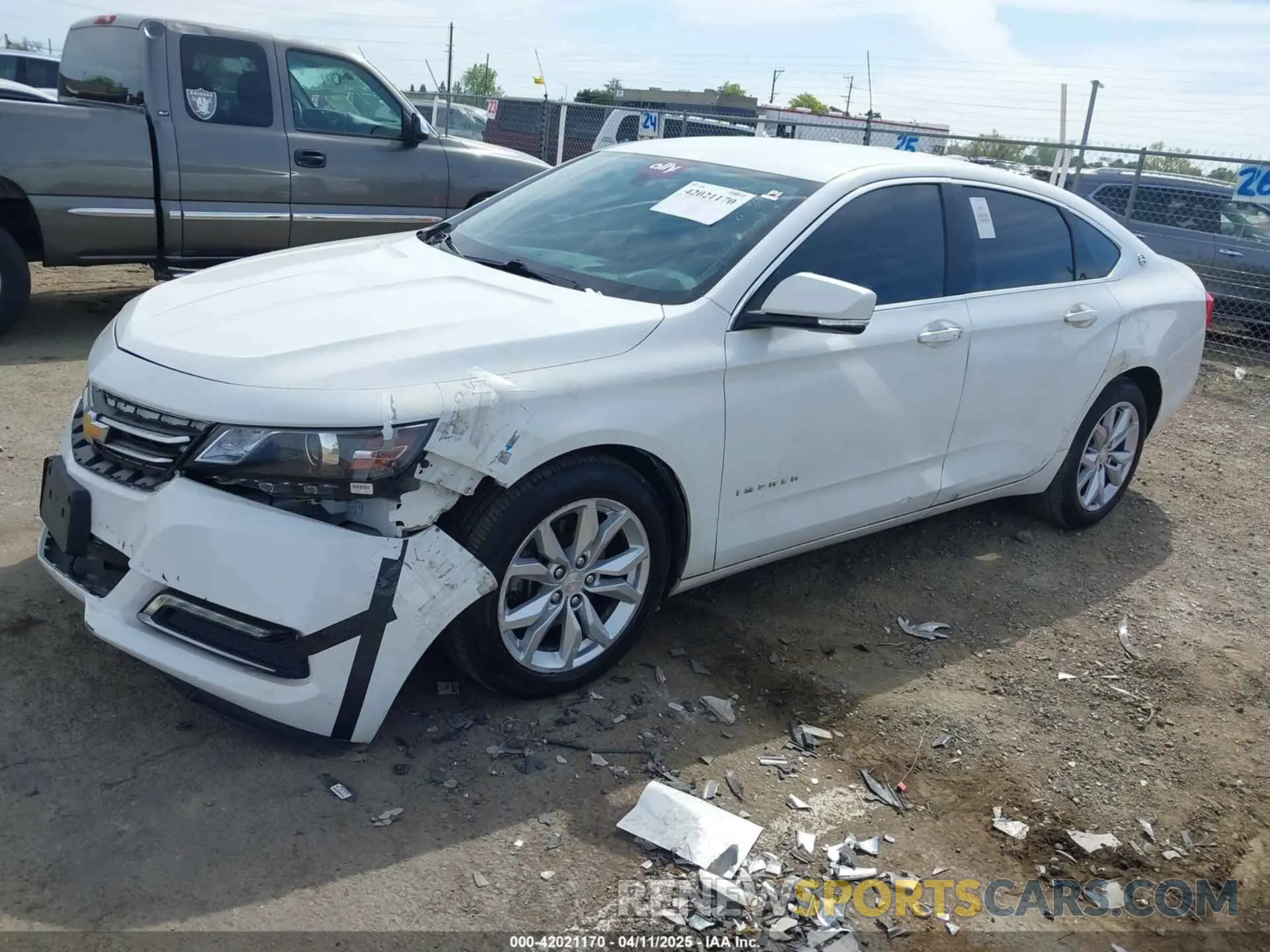 2 fotografías del automóvil dañado 2G11Z5S33K9109844 CHEVROLET IMPALA 2019