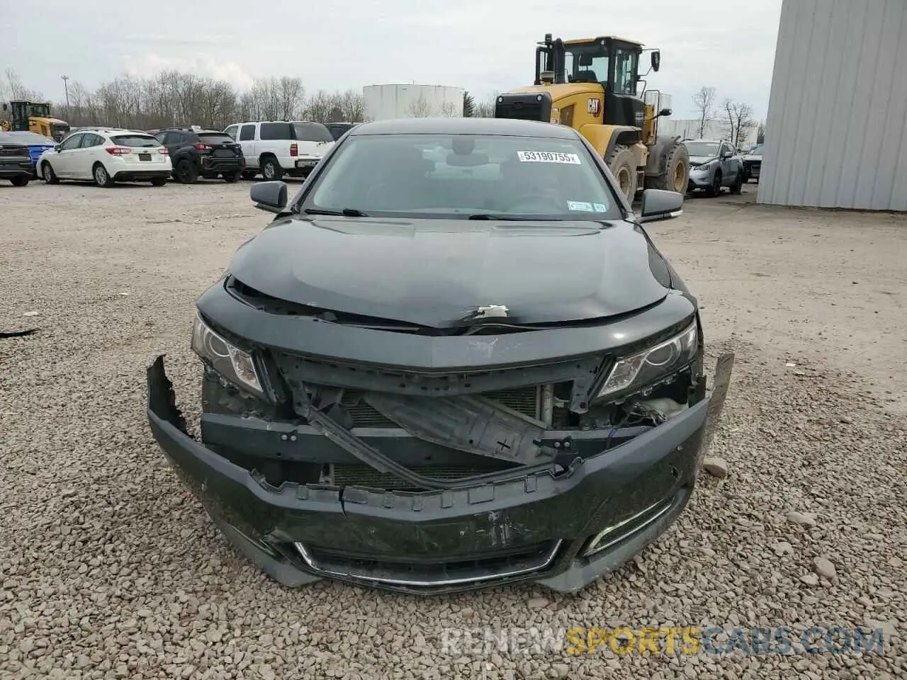 5 fotografías del automóvil dañado 2G11Z5S33K9109911 CHEVROLET IMPALA 2019