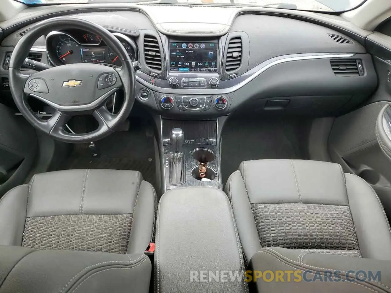 8 fotografías del automóvil dañado 2G11Z5S33K9109911 CHEVROLET IMPALA 2019