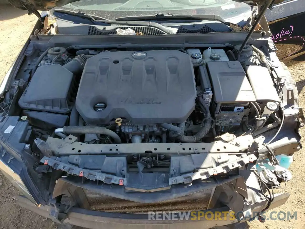11 fotografías del automóvil dañado 2G11Z5S33K9113330 CHEVROLET IMPALA 2019