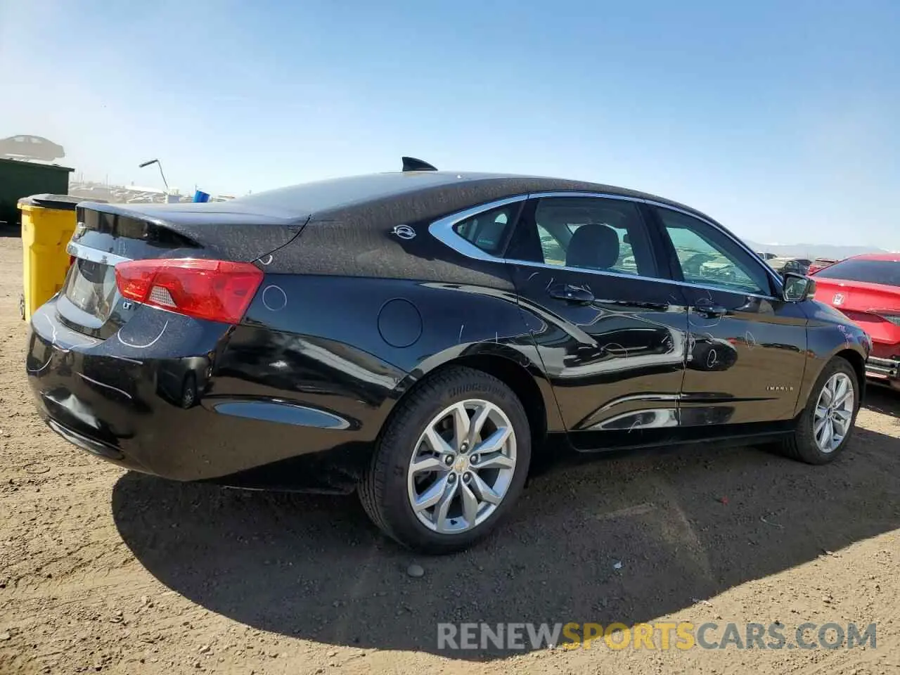 3 fotografías del automóvil dañado 2G11Z5S33K9113330 CHEVROLET IMPALA 2019