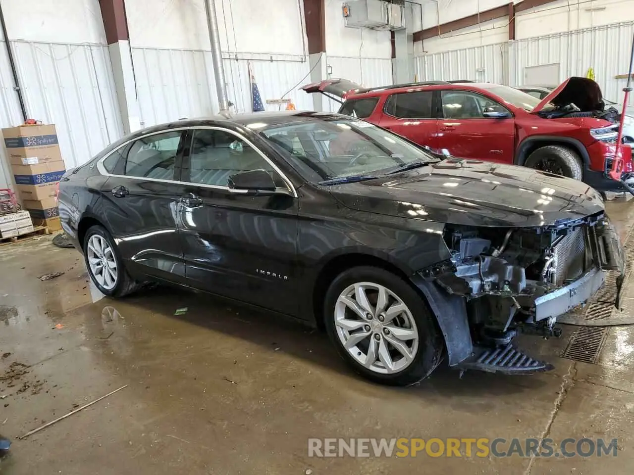 4 fotografías del automóvil dañado 2G11Z5S33K9135022 CHEVROLET IMPALA 2019