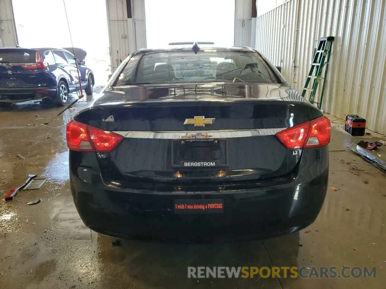 6 fotografías del automóvil dañado 2G11Z5S33K9135022 CHEVROLET IMPALA 2019