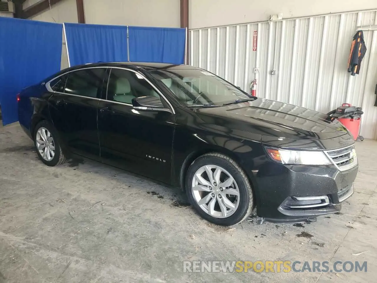 4 fotografías del automóvil dañado 2G11Z5S33K9137322 CHEVROLET IMPALA 2019
