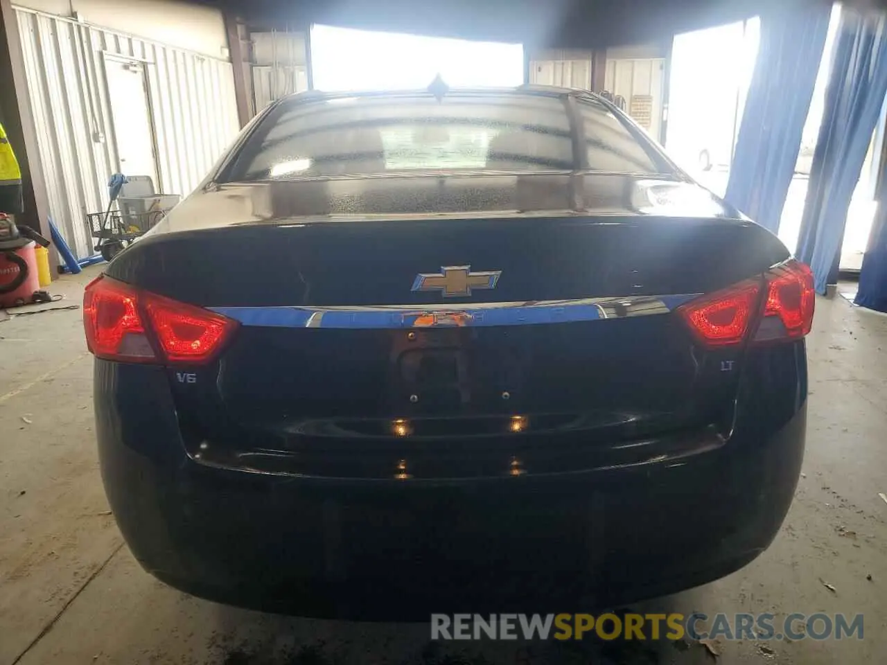 6 fotografías del automóvil dañado 2G11Z5S33K9137322 CHEVROLET IMPALA 2019
