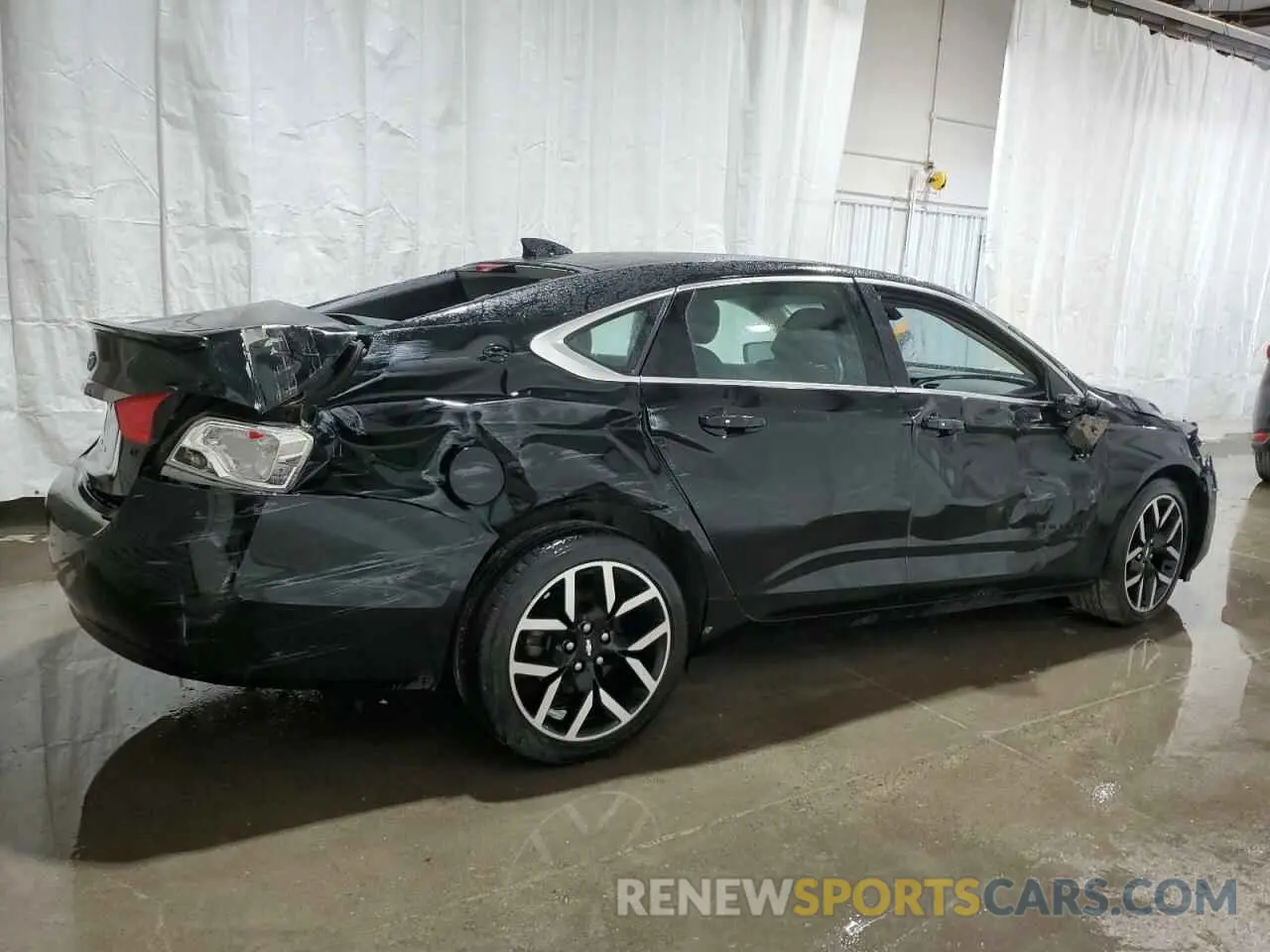 3 fotografías del automóvil dañado 2G11Z5S33K9143668 CHEVROLET IMPALA 2019