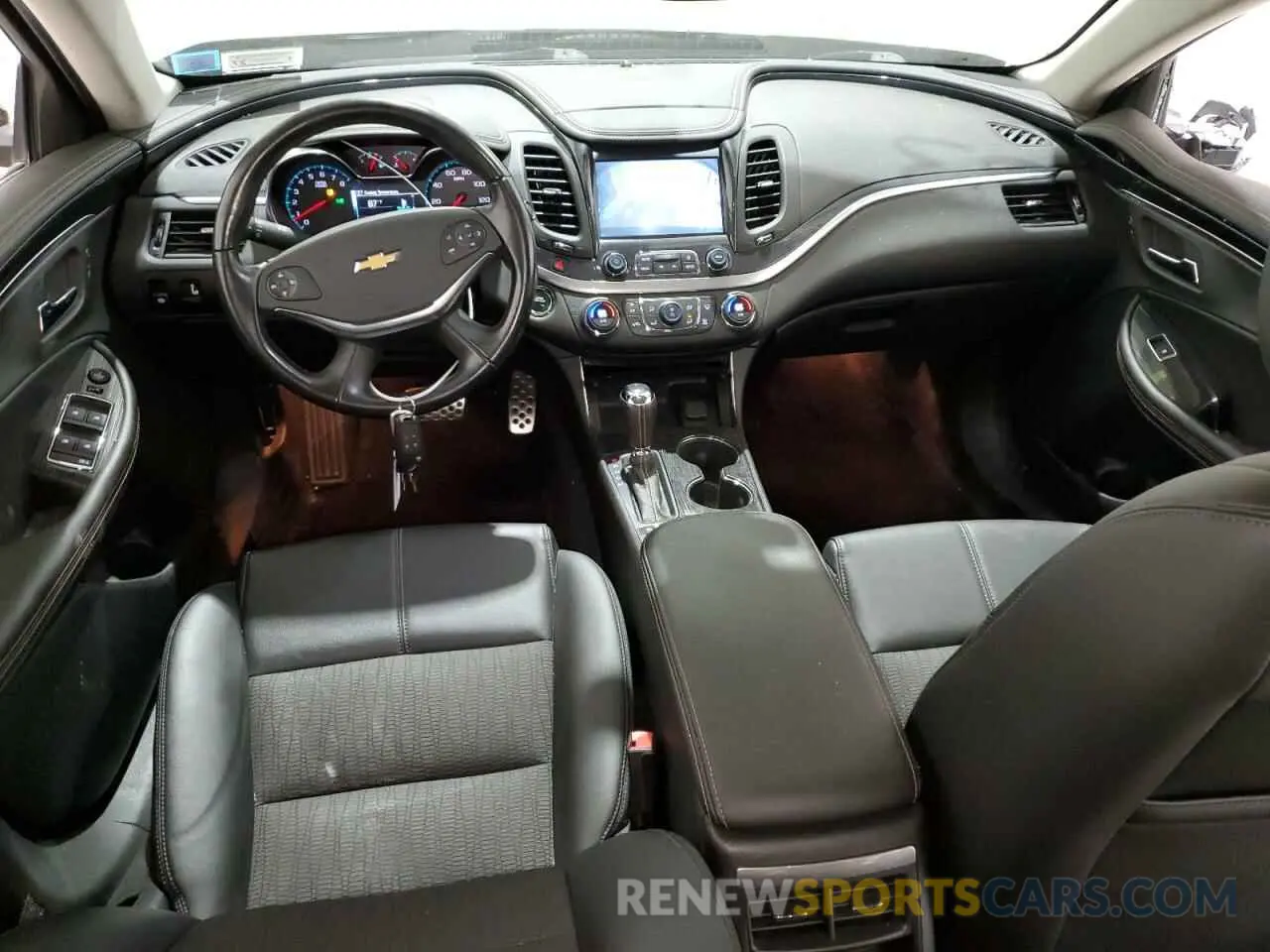 8 fotografías del automóvil dañado 2G11Z5S33K9143668 CHEVROLET IMPALA 2019