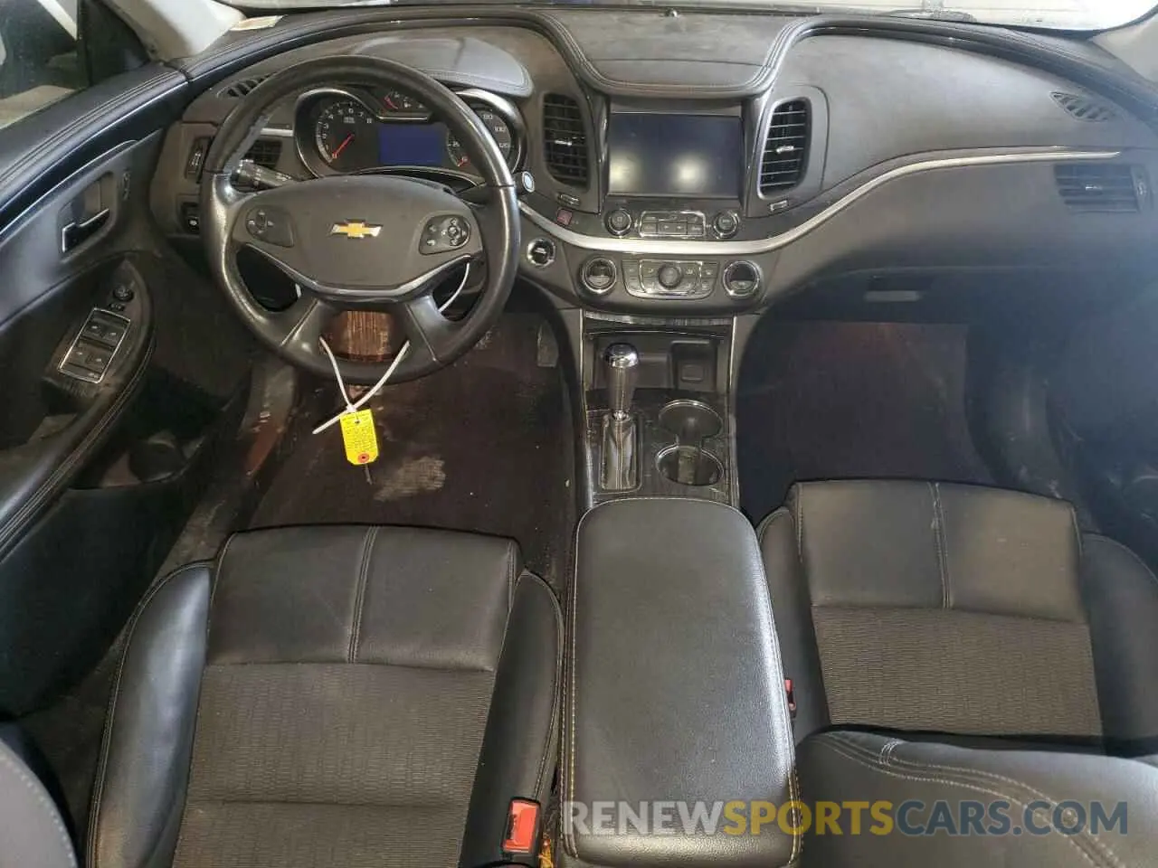 8 fotografías del automóvil dañado 2G11Z5S33K9155271 CHEVROLET IMPALA 2019