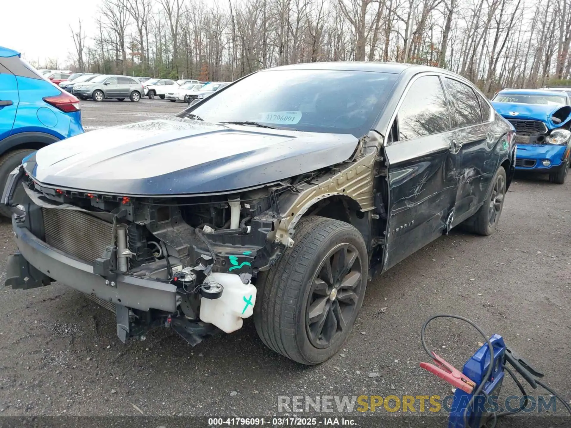 2 fotografías del automóvil dañado 2G11Z5S34K9111103 CHEVROLET IMPALA 2019