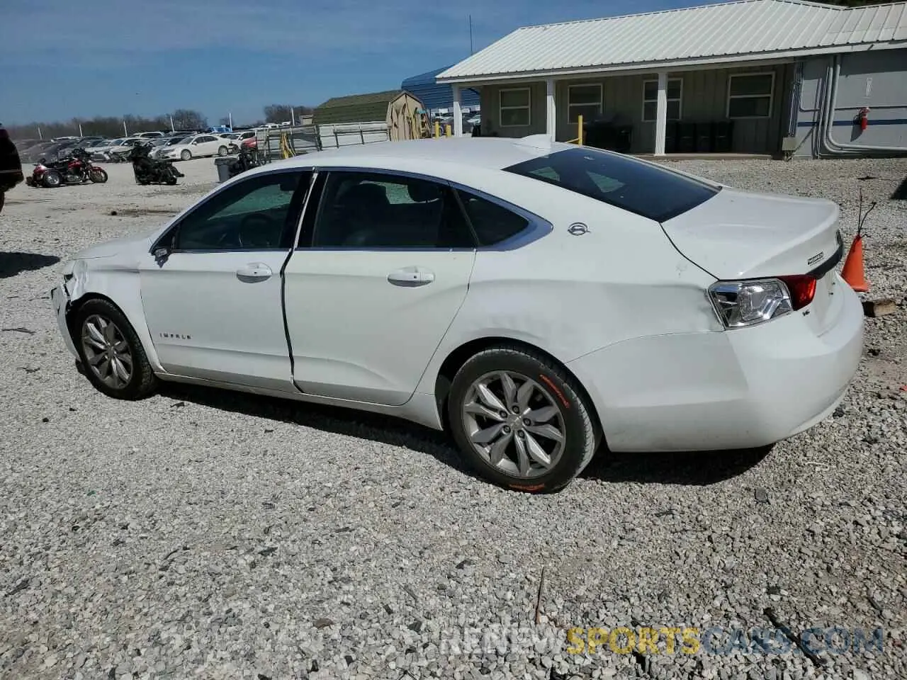 2 fotografías del automóvil dañado 2G11Z5S34K9112106 CHEVROLET IMPALA 2019