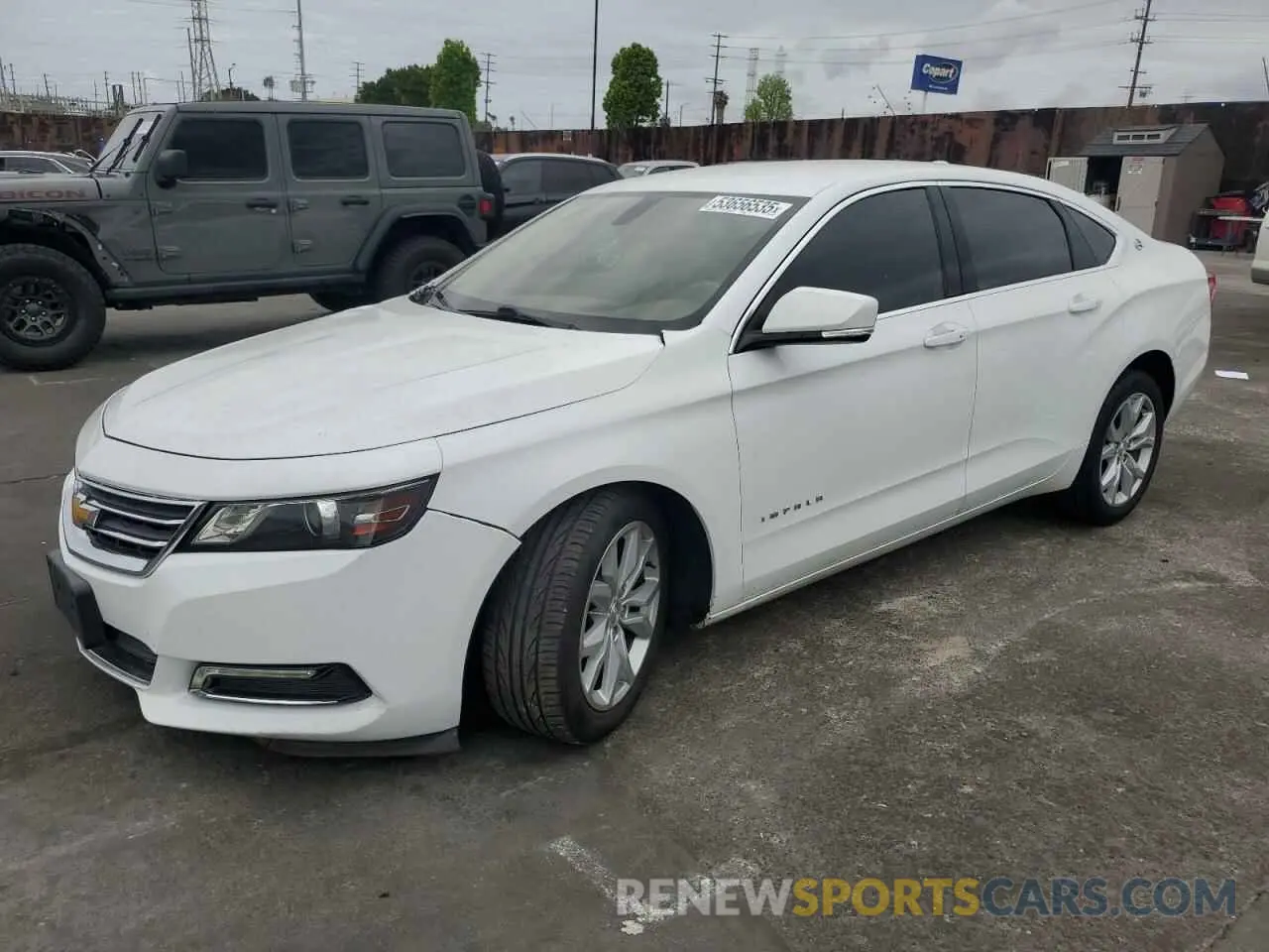1 fotografías del automóvil dañado 2G11Z5S34K9114163 CHEVROLET IMPALA 2019