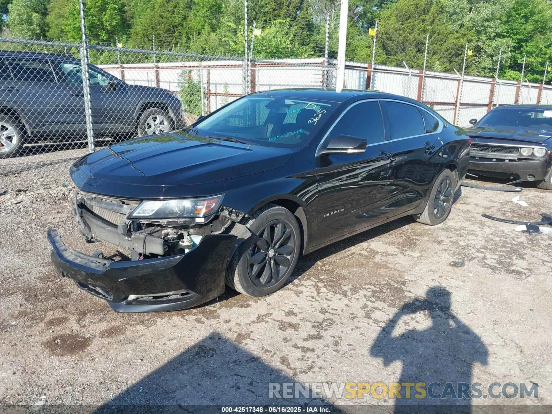 2 fotografías del automóvil dañado 2G11Z5S35K9103625 CHEVROLET IMPALA 2019