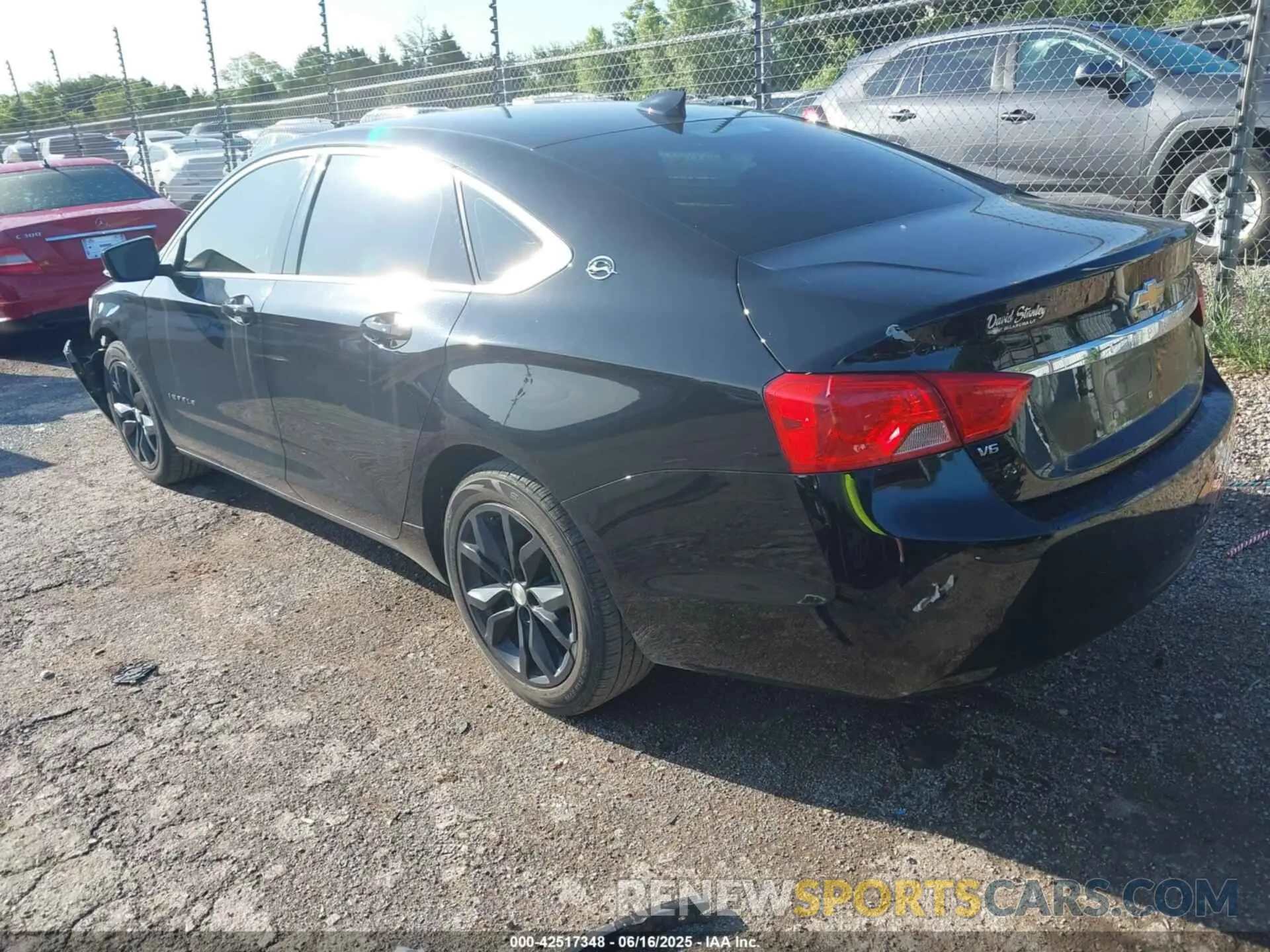3 fotografías del automóvil dañado 2G11Z5S35K9103625 CHEVROLET IMPALA 2019