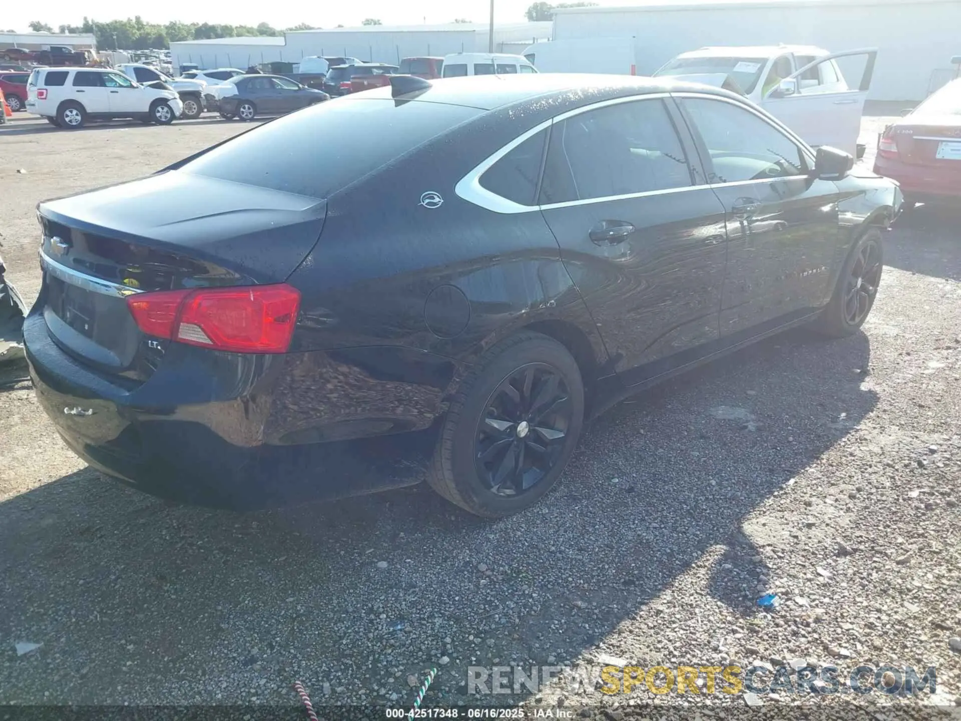 4 fotografías del automóvil dañado 2G11Z5S35K9103625 CHEVROLET IMPALA 2019