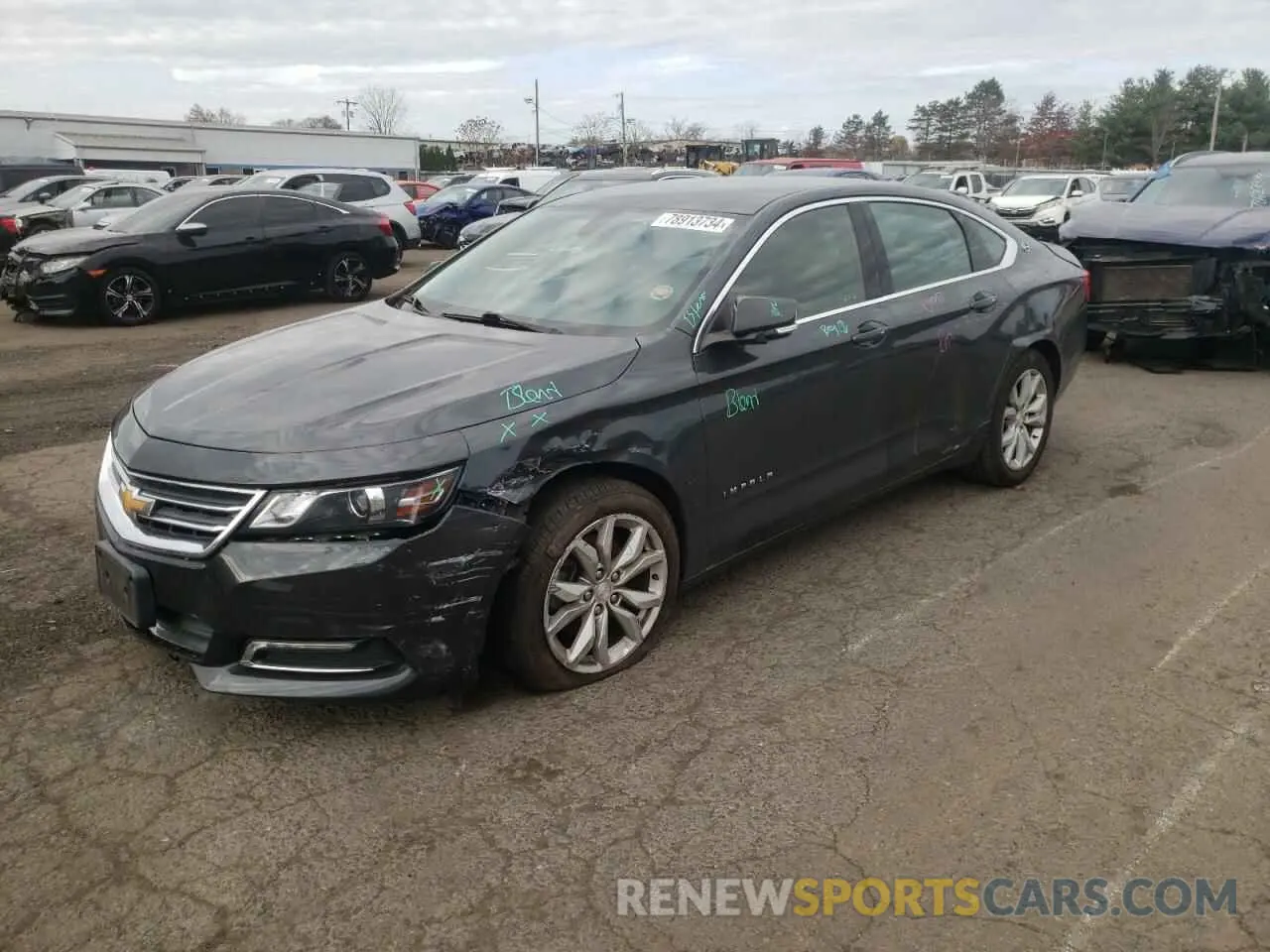 1 fotografías del automóvil dañado 2G11Z5S35K9105195 CHEVROLET IMPALA 2019